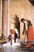 Jean Leon Gerome Young Greeks at the Mosque oil painting picture wholesale